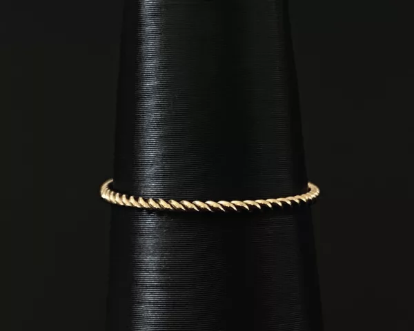 Twisted 14K gold filled ring