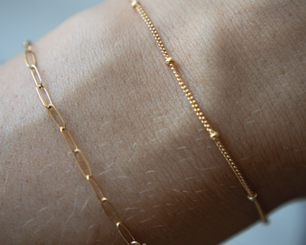 Beaded Chain – 14k Gold Filled