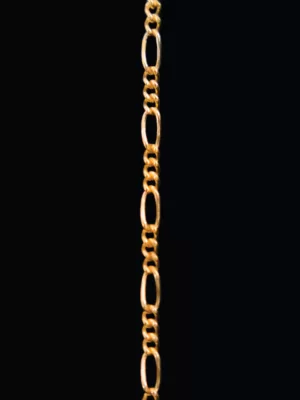 permanent jewelry chain figaro