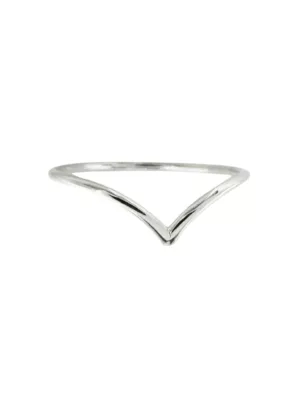 V Ring 925 sterling Silver