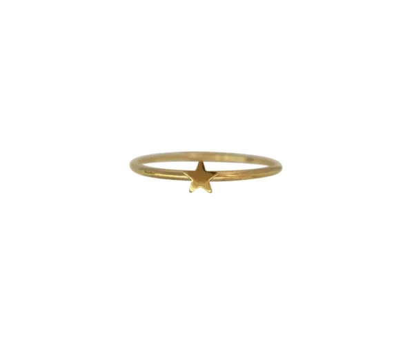 14K Gold Filled Star Ring