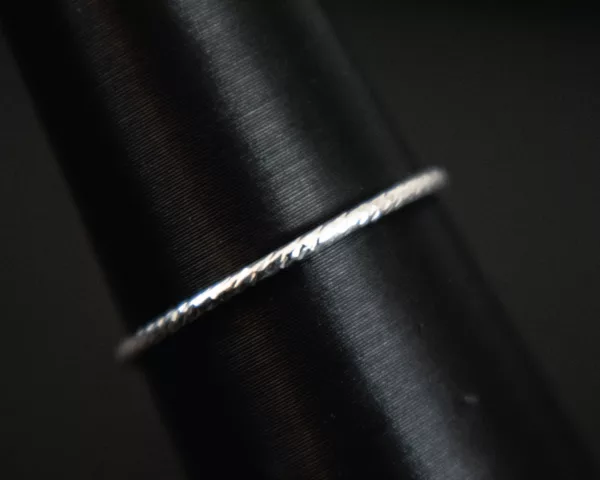 Crinkled Ring 925 Sterling Silver