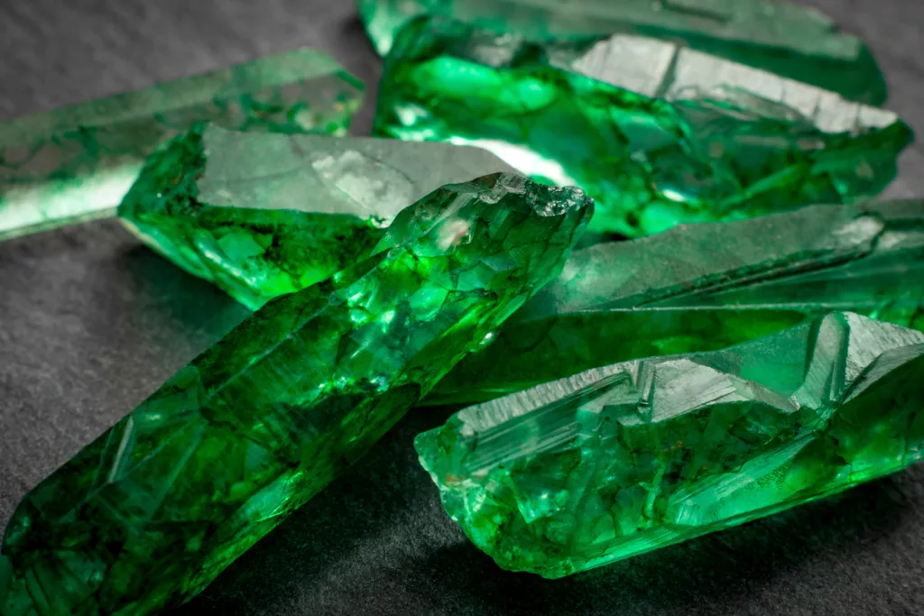 Emerald birthstone - Permanent jewelry in San Diego