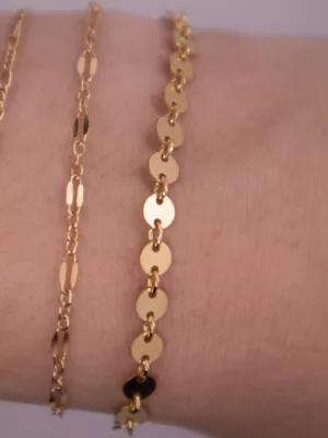Stella Bracelet + Permanent Jewelry in San Diego