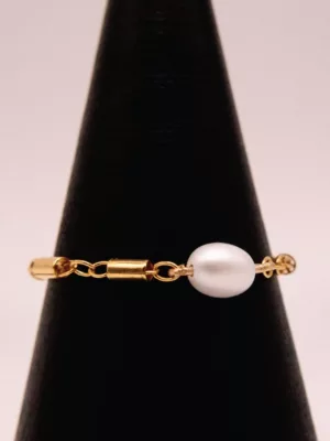 Barrel Pearl Chain Ring