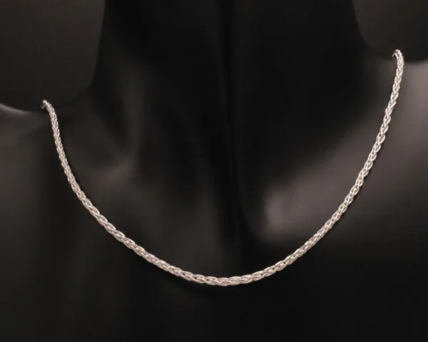 925 Sterling Silver Necklace - Camila Necklace - Chain for permanent jewelry and with clasp jewelry
