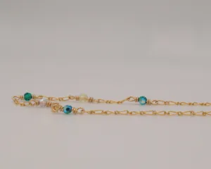 Swarovski crystal Beads with 14k gold filled jewelry