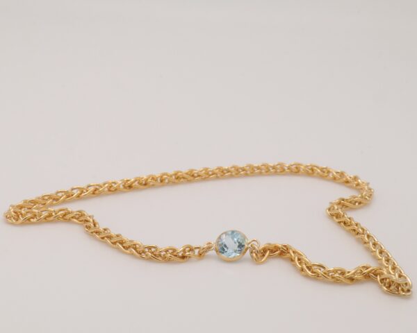 Blue Aquamarine Bracelet