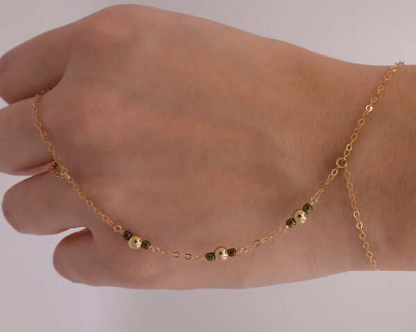 Custom HandChain - Handmade jewelry - handmade hand chain in San Diego