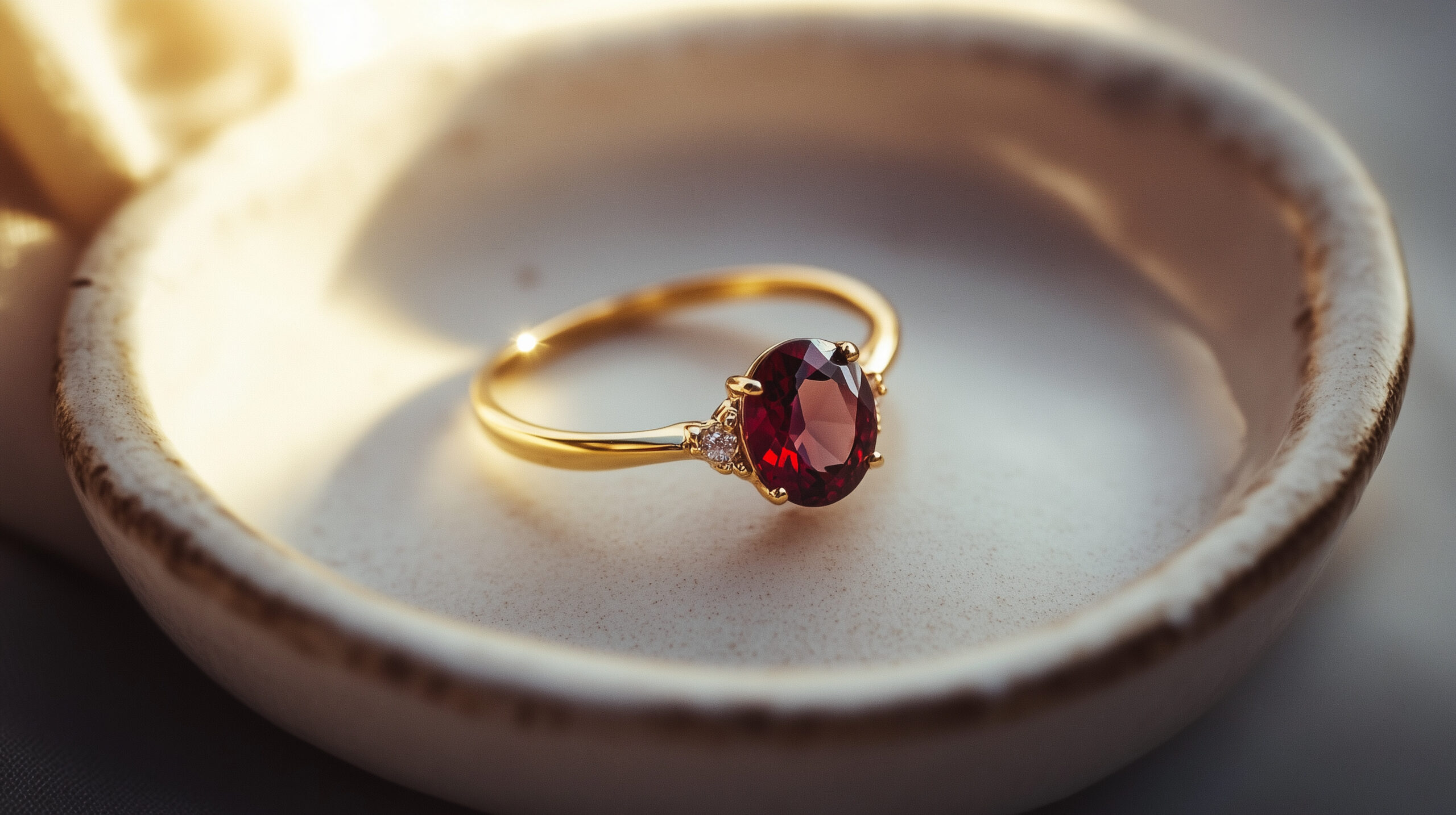 Red Garnet Birthstone