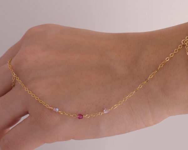 Custom HandChain - Handmade jewelry - handmade hand chain in San Diego