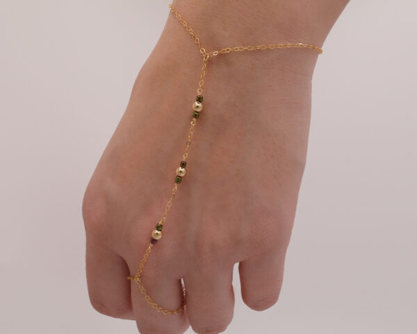 Custom HandChain - Handmade jewelry - handmade hand chain in San Diego