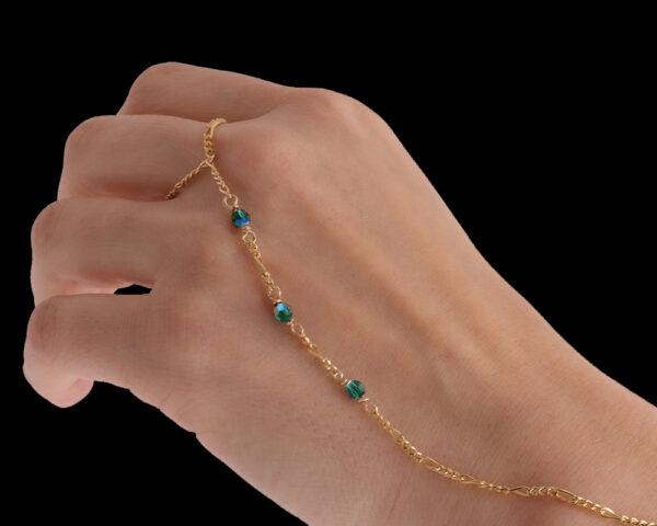 Custom HandChain - Handmade jewelry - handmade hand chain in San Diego.