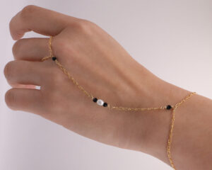 Custom HandChain - Handmade jewelry - handmade hand chain in San Diego