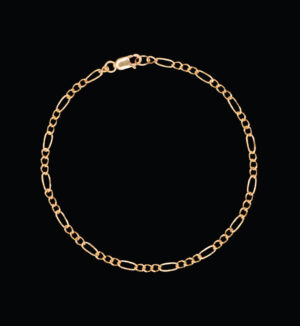 Custom Figaro charm bracelet