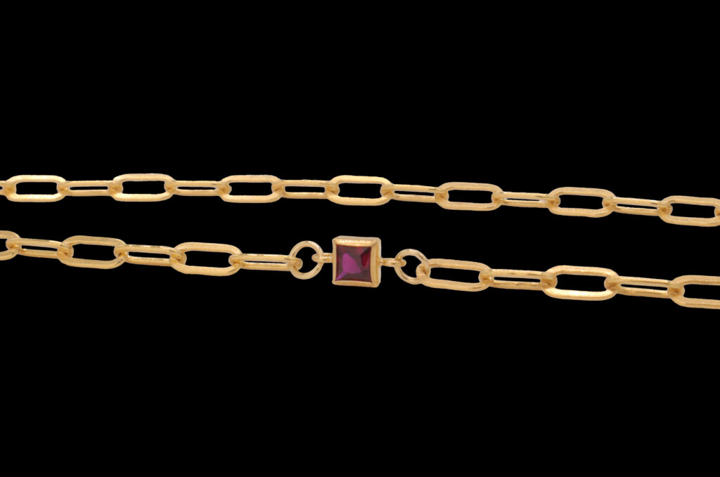 PurlyNude - Permanent Jewelry | Custom Jewelry 1 The Beauty of July: Ruby, Larkspur, and Water Lily in Jewelry Design